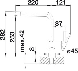 Küchenarmaturen LINUS 525806   INKL. 5 JAHRE GARANTIE