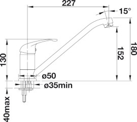 Küchenarmaturen DARAS 526152   INKL. 5 JAHRE GARANTIE