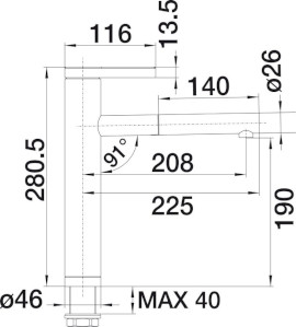 LINEE-S 526171 INKL. 5 JAHRE GARANTIE